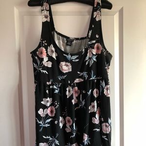 Torrid floral babydoll top